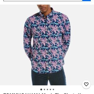 Tommy Bahama Tropical Leaf Print Shirt